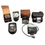 6 Camera Light Meter Attachments & Meters