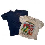 1988 Monsters of Rock Tour Shirts, 2 Pieces