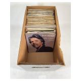 Box Lot of 45 RPM Picture Sleeves Only