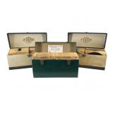 Three 45 Carrying Cases with 50s & 60s Pop