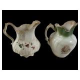 8' Porcelain Pitchers, Berlin & Semi-Amer.China
