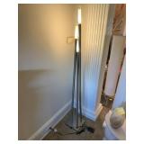 Modern Aluminum Three Torch Floor Lamp