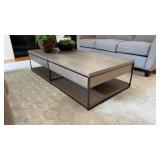 Modern Coffee Table with Two Drawers