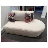 2 Matching Curved Sofas