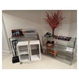 Household Lot With Two Shelves
