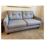 Two Seat Upholstered Cushion Sofa