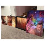 8 Prints on Aluminum & Canvas