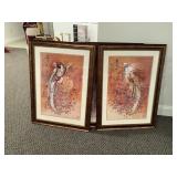 3 Asian Framed Prints