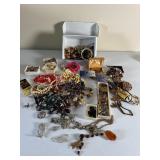 Large Costume Jewelry Lot with Necklaces & Al