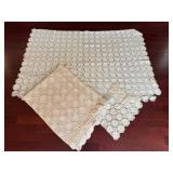 Three Crochet Table Textiles