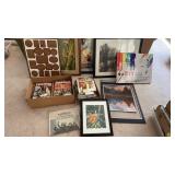 True West & Wild West Magazines with Framed &