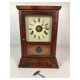 Seth Thomas Cottage Clock, 1870s-1880s Wood