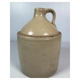 Stoneware Jug with Handle, 10.5 Inches Tall