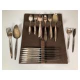 Oneida Community Silver Plated Flatware Set