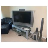 Sony 47" Flat Screen Bulb TV & Speaker Set