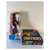 Urkel Doll & Simon Computer Game in Boxes