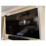 Sony 65-Inch Flatscreen TV with wall mount