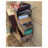 Binders & Several Boxes