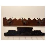 Antique Wall Mounted Coat & Hat Racks