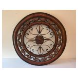 Circular Metal Wall Hanging, 32 Inches