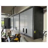 Three Gladiator wall-mounted storage cabinets