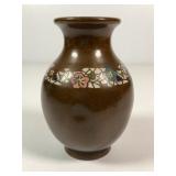 19th C. Japanese Champleve Vase