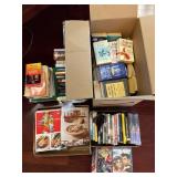 Books, Cookbooks, DVDs & VHS T