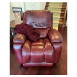Leather Power Recliner Chair
