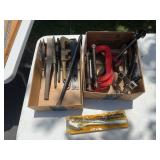 Box Lot Of Mixed Hand Tools & Wrenches