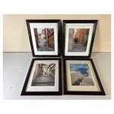 Four Framed Vacation Photos