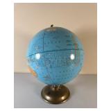 George F. Cram Imperial Globe, 17 Inches Tall