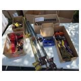 Hand Tools & Pipe Clamps Lot