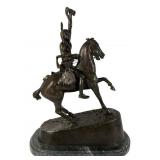 Frederic Remington Bronze Sculpture ï¿½The ScaIp