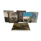 Six Hardcover Books About Civil War Topics