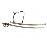 C. Roby M1860 Light Cavalry Saber Dated 1865