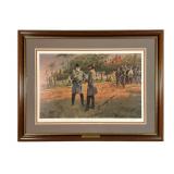 Dale Gallon Signed Civil War Print