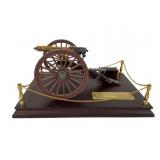 Franklin Mint Civil War Gatling Gun Model