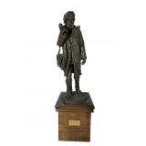 Bronze Titled ï¿½Mountain Man Winter 1830ï¿½
