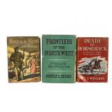 Three 1st Edition Western Themed Books