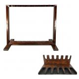 Wood Pistol & Rifle Racks