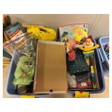 Vintage Toy & Puzzle Lot With Disney Dolls