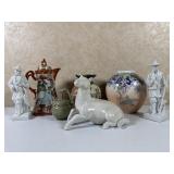 Seven Decorative Porcelain Items