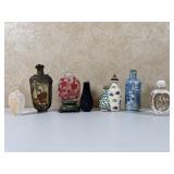 7 Various Snuff Bottles