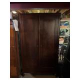 Antique Two Door Wooden Wardrobe