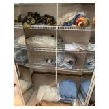 Linens Lot: Bedspreads, Afghan, Towels & More