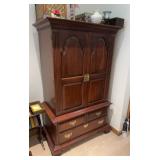 Pennsylvania House Armoire with Brass & Bevel Door