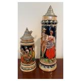 German Pewter Lit Ted Steins