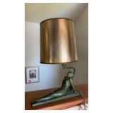 Figural Nude Lamp