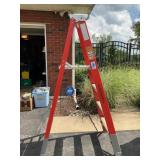 Werner 6 Ft Fiberglass Step Ladder