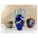 4 Asian Style Vessels